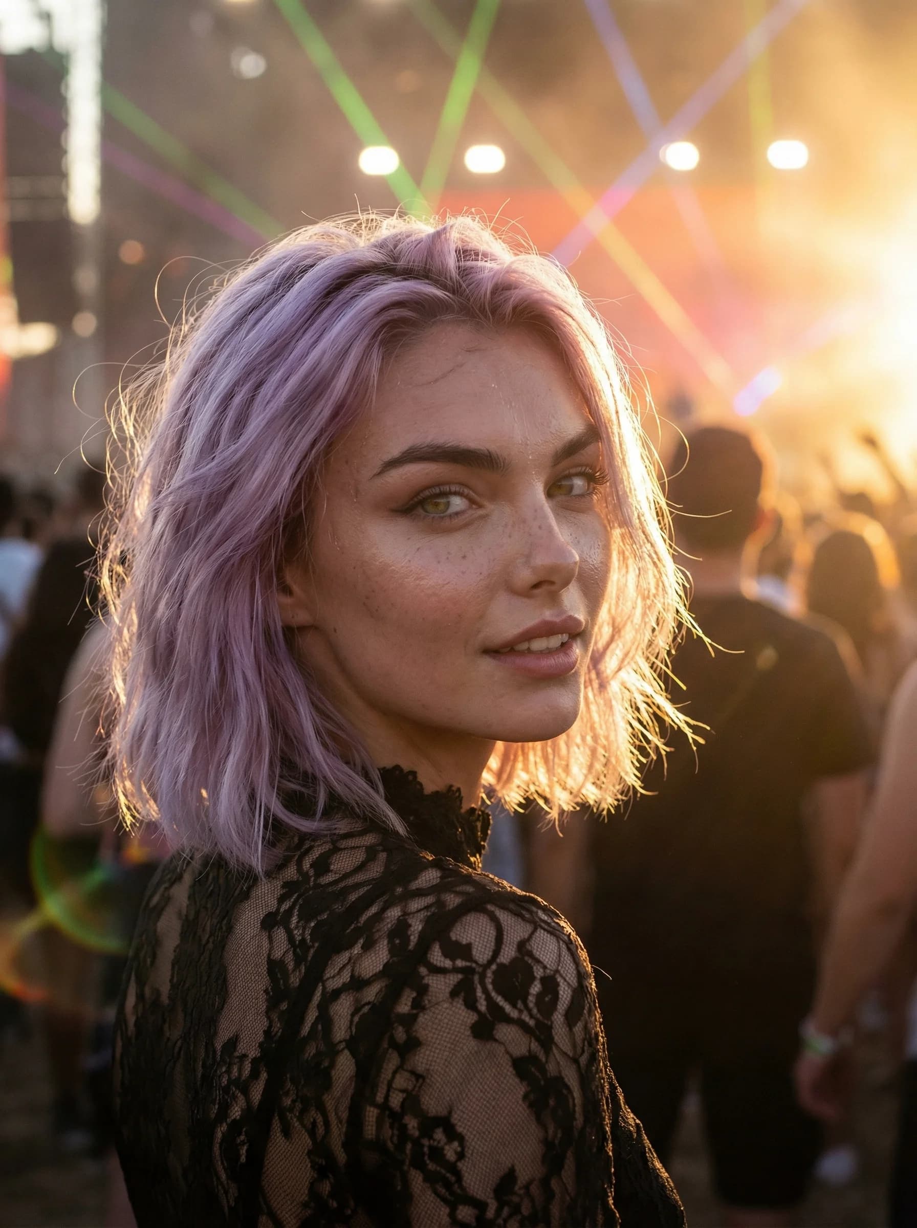 Sua foto de festival em 40 segundos