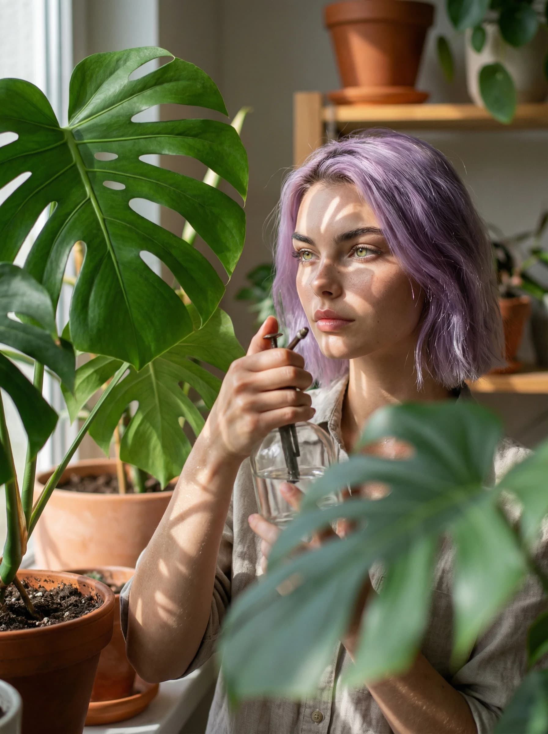 Sua foto plant lover em 40 segundos